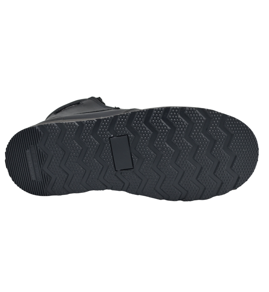 Ultra Flex 6" Zipper Double Density Work Boots Black