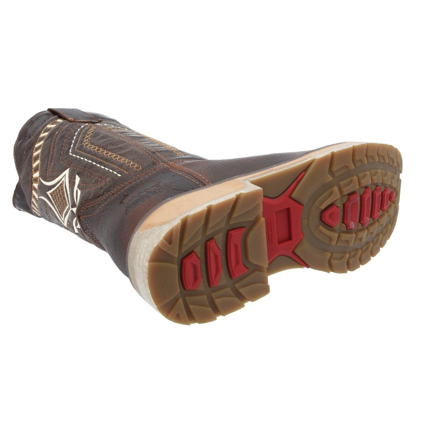 Sb5001 Bota Silver Bull Punta Cuadrada Steel Toe Cafe Rustico Horma Ee Amplia-Se Recomienda Medio Numero Menos