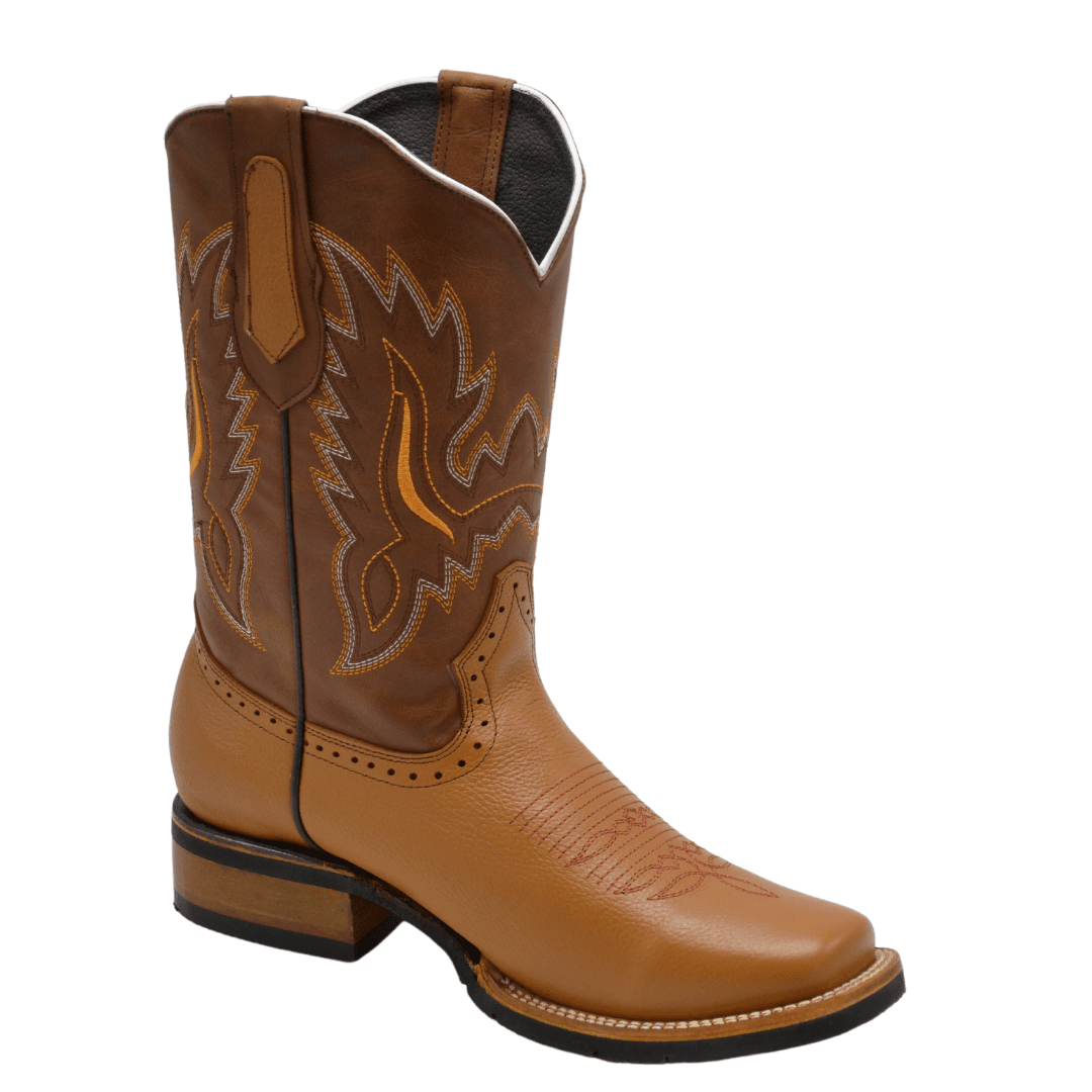 Ve030 Bota Rodeo Verthali Tan