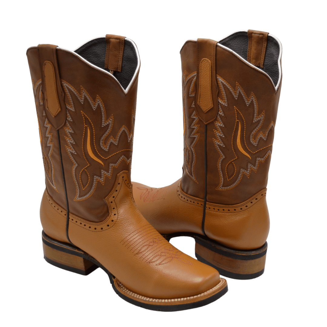 Ve030 Bota Rodeo Verthali Tan
