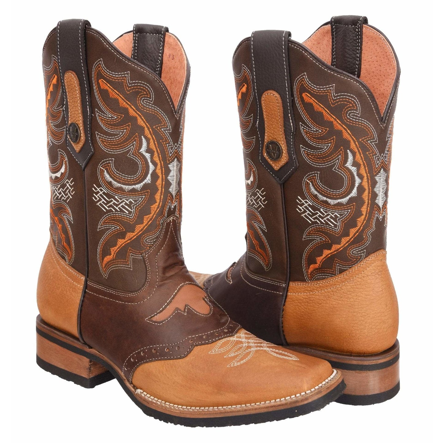 Ve030 Bota Rodeo Verthali Torito Tan/Brown