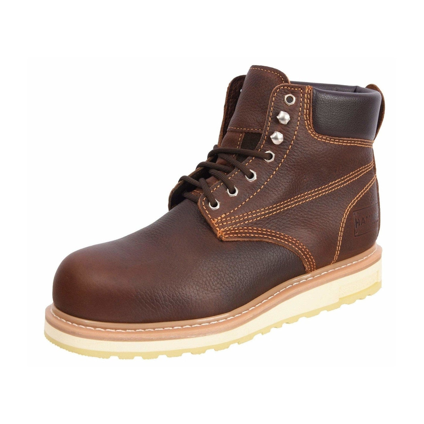 Acm613S Botin De Trabajo Hammer Steel Toe Doble Suela Roble
