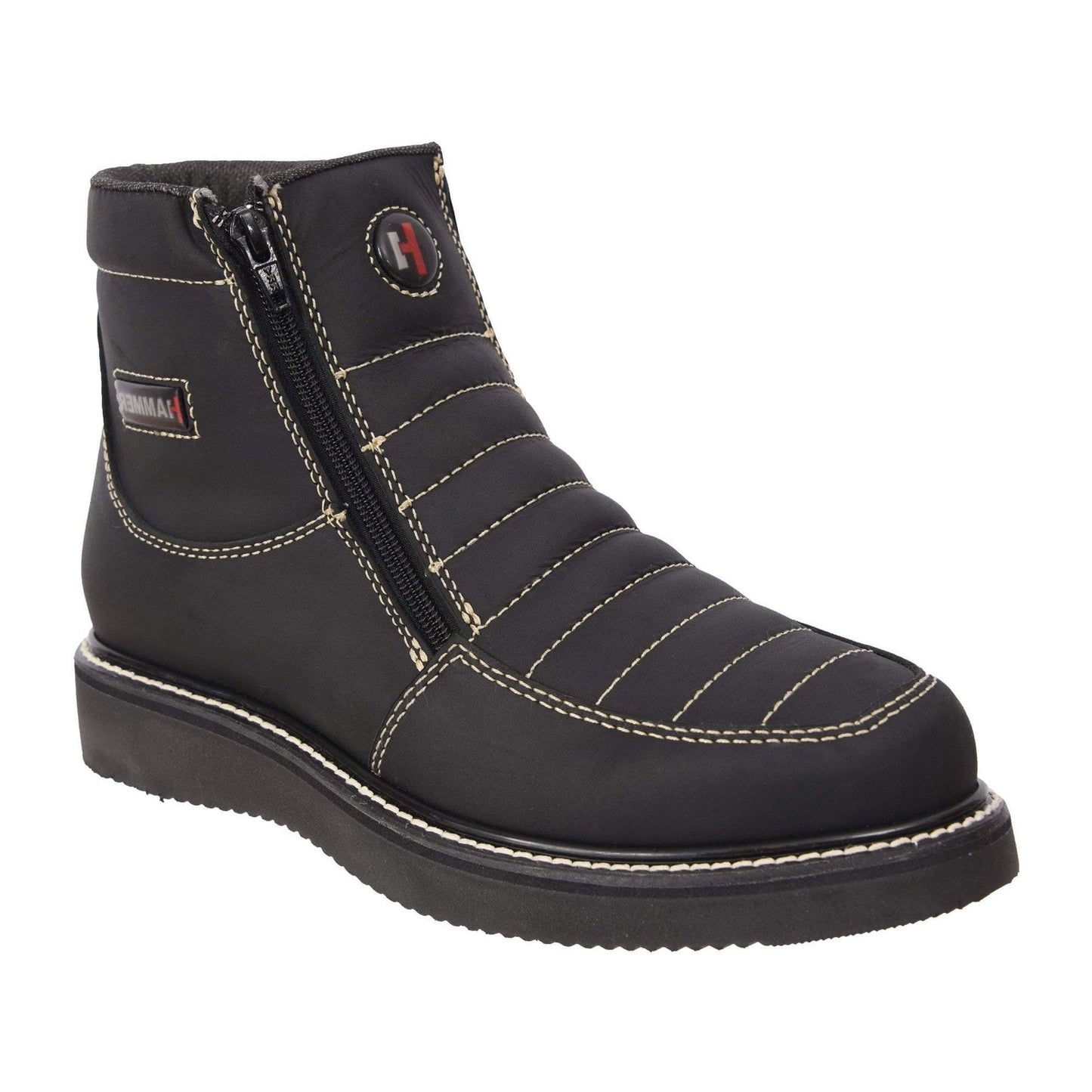 Hm330 Negro Hammer Short Boots Zipper